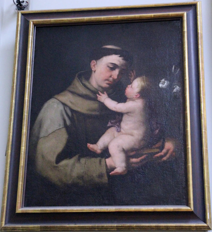 Sankt Antonius von Padua und das Jesuskind - Luca Giordano