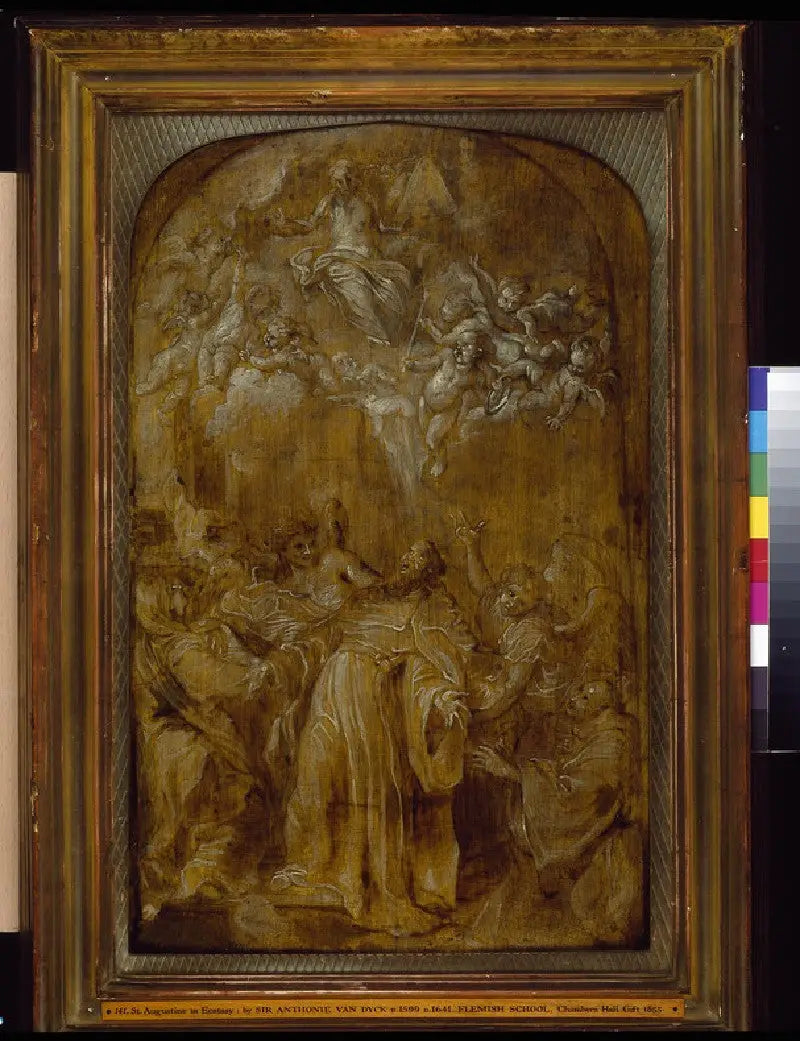 Sankt Augustinus im Ekstase - Antoine van Dyck