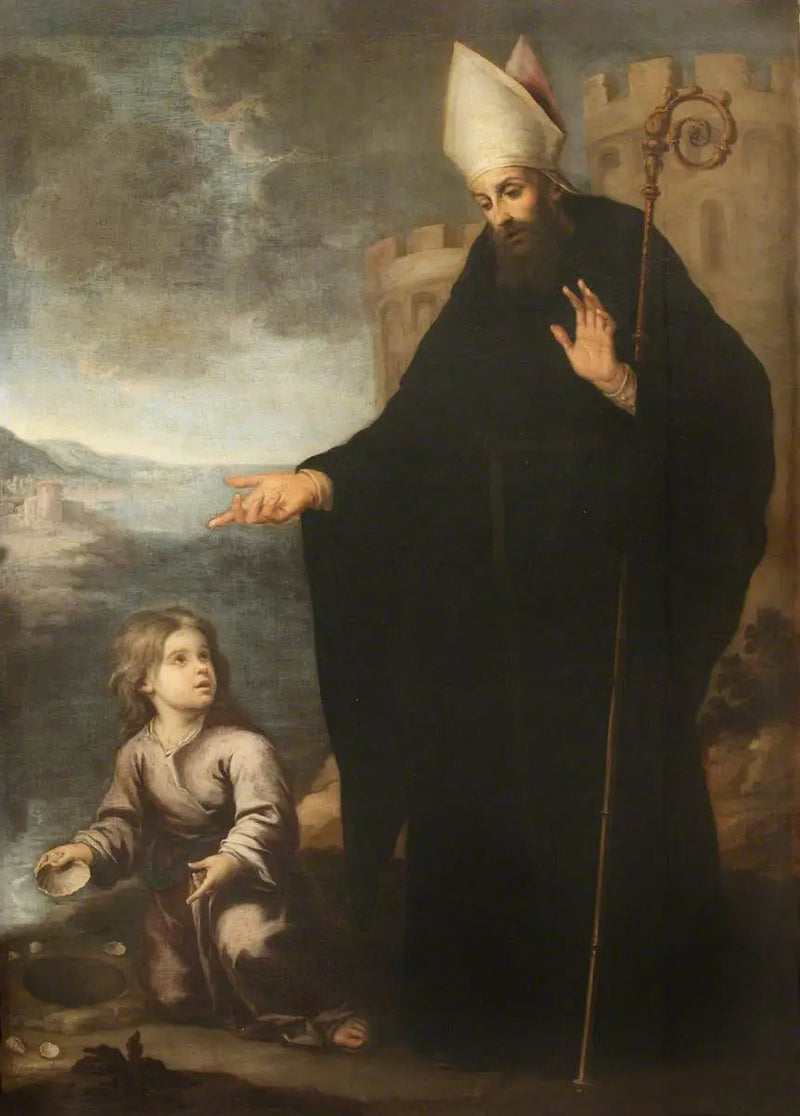 Augustinus und das Geheimnis der Dreifaltigkeit - Bartolomé Esteban Murillo