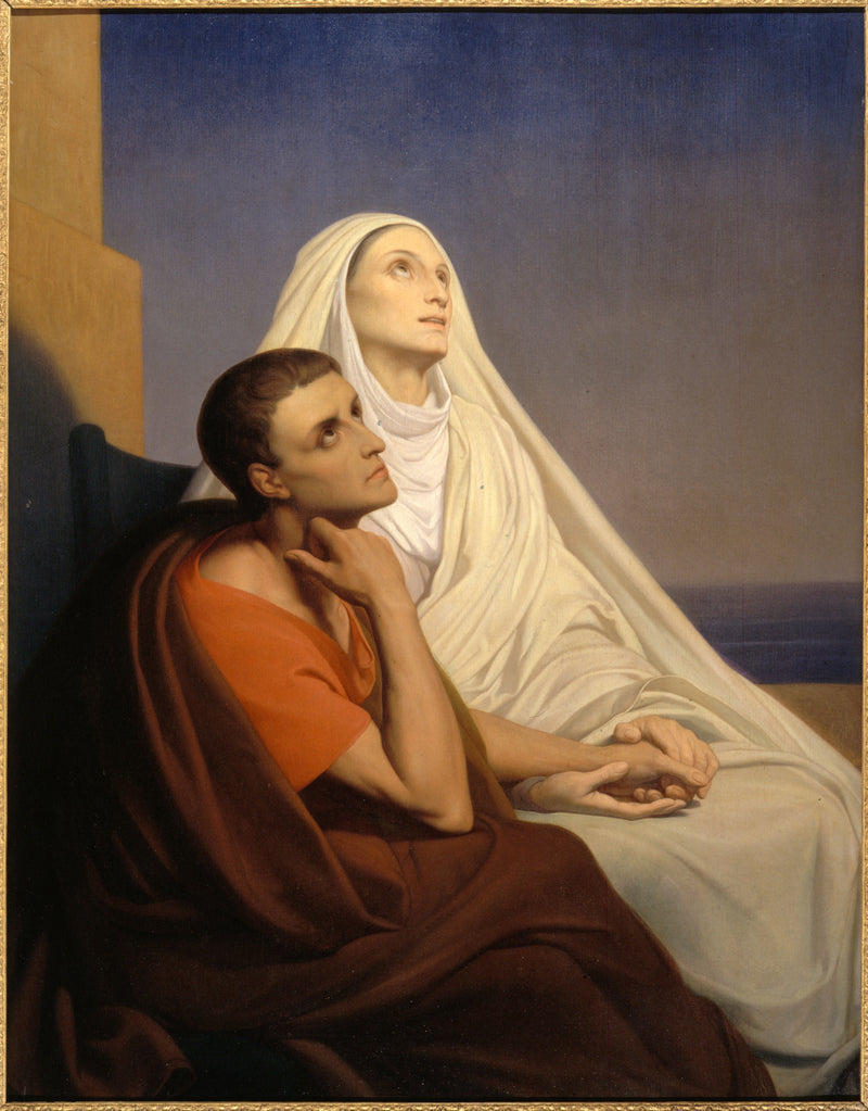 Sankt Augustinus und Sankt Monika - Ary Scheffer