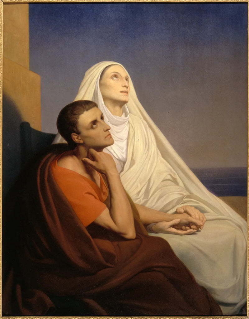Sankt Augustinus und Sankt Monika - Ary Scheffer