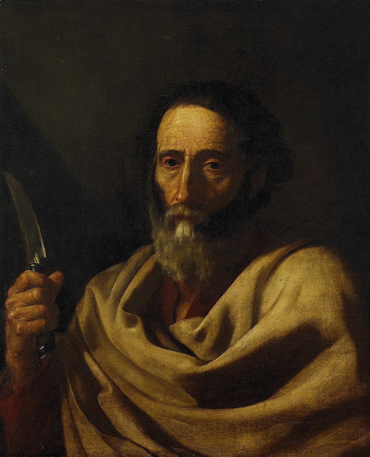 Saint-Barthélemy - Jusepe de Ribera image 1 copie peinte à la main à l’huile