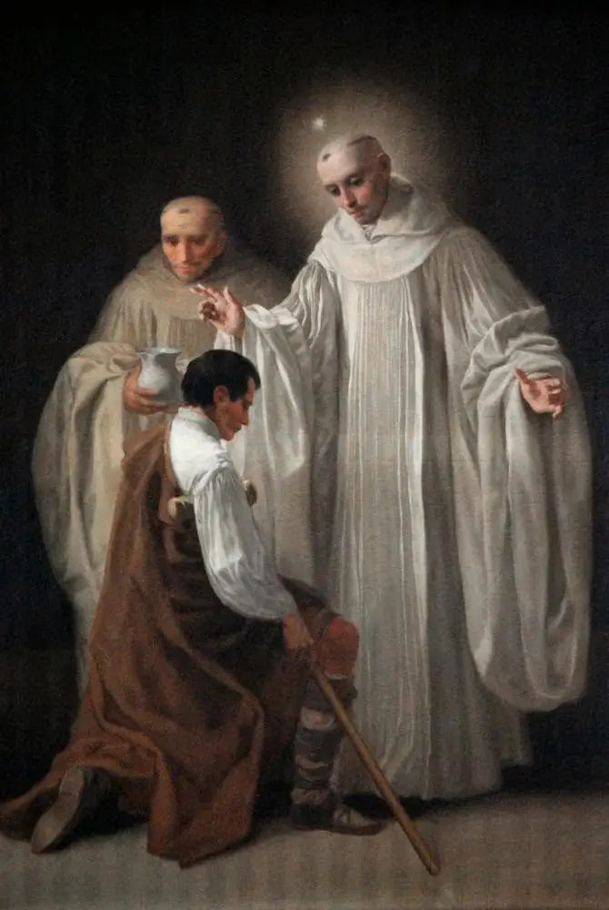 Heiliger Bernhard von Clairvaux heilt einen Lahmen - Francisco de Goya