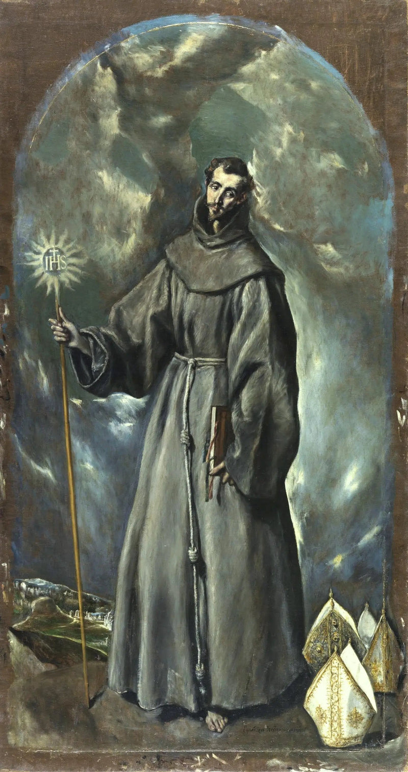 Sankt Bernardin von Siena - El Greco