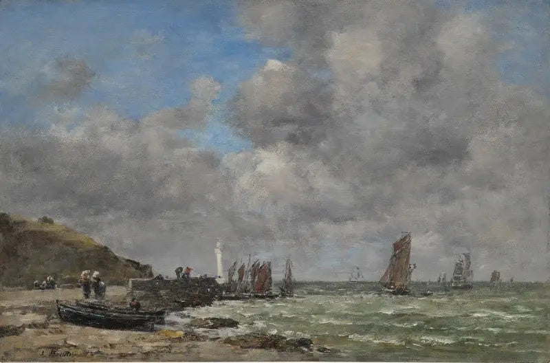 Saint-Brieuc, Ufer des Légué - Eugène Boudin