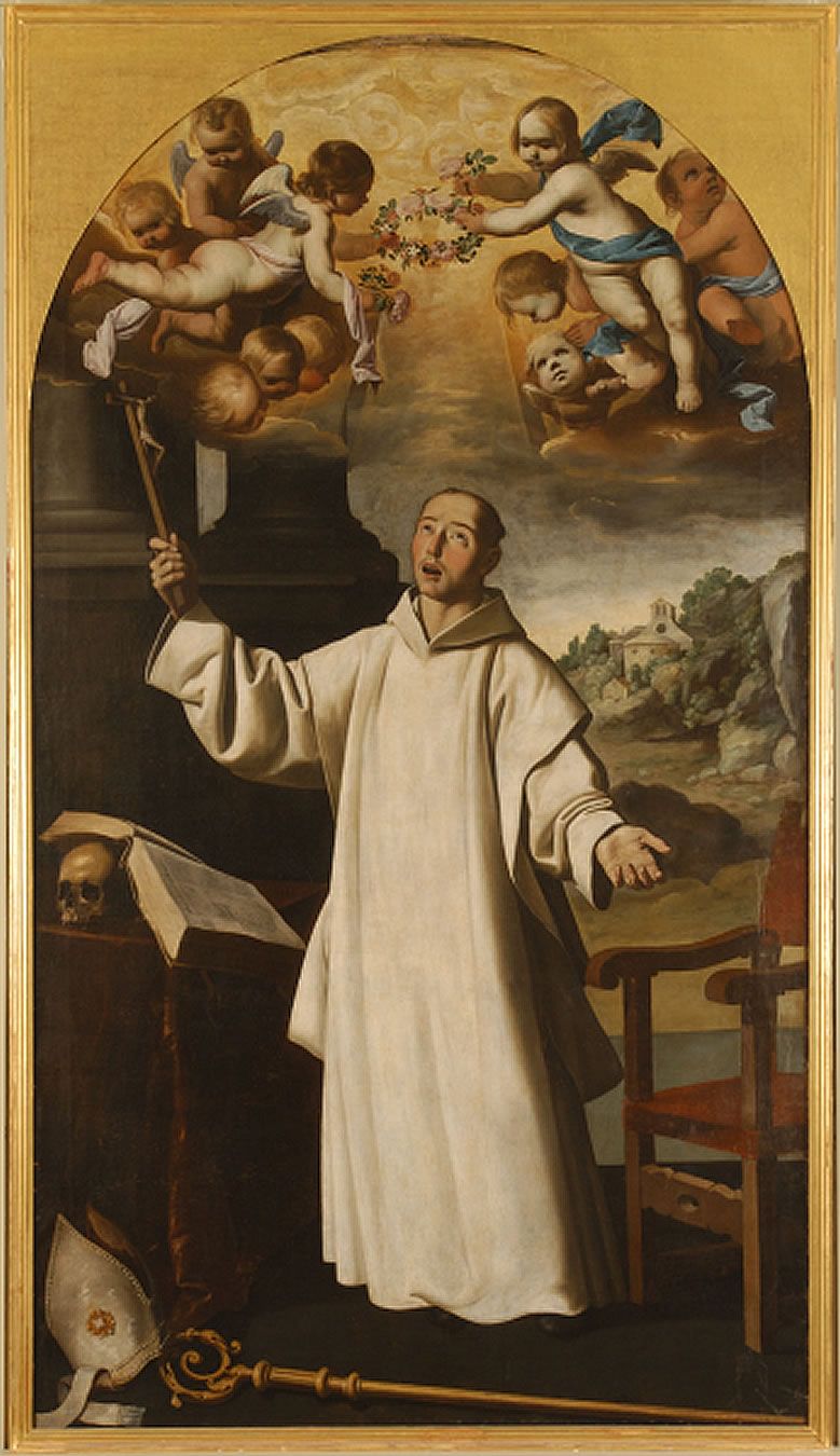 Saint Bruno en extase - Francisco de Zurbarán image 1 copie de tableau peinte à la main