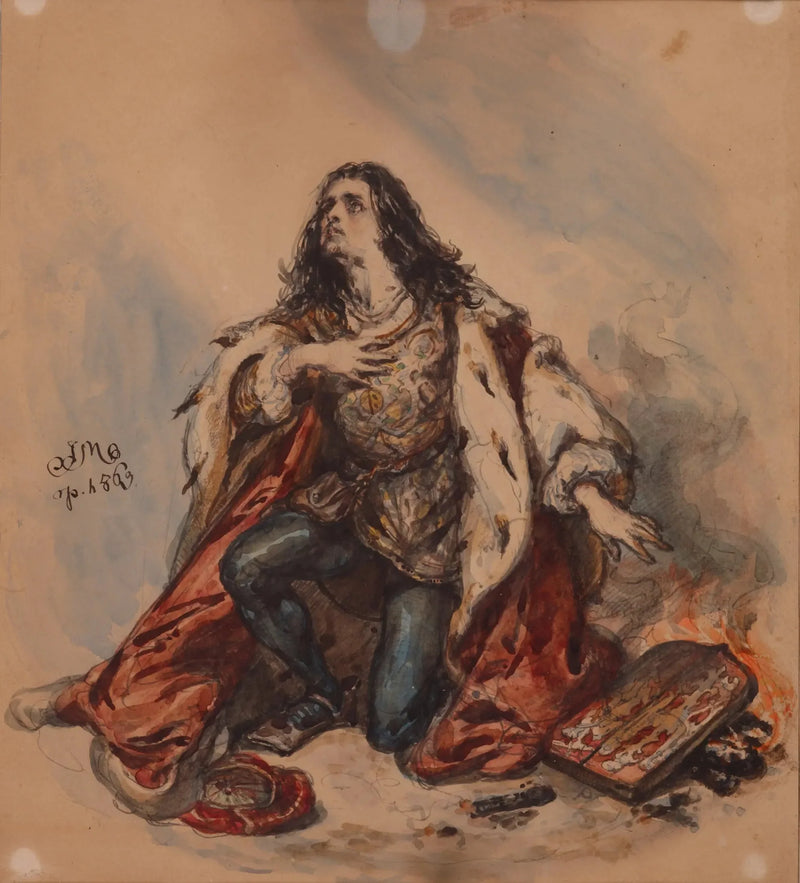 Saint Casimir - Polnischer Kronprinz - Jan Matejko