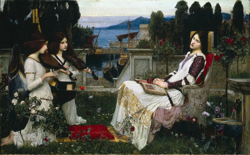 Die heilige Cäcilia - John William Waterhouse