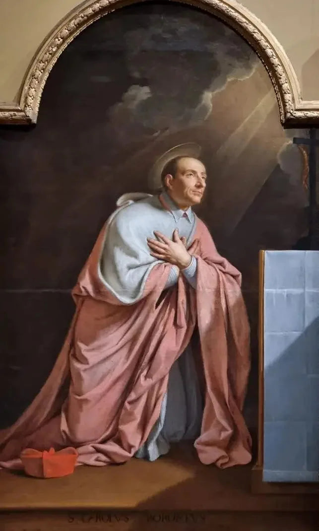 Saint Charles Borromée im Gebet - Philippe de Champaigne