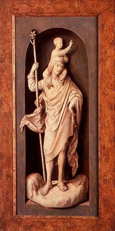 Heiliger Christophorus - Hans Memling