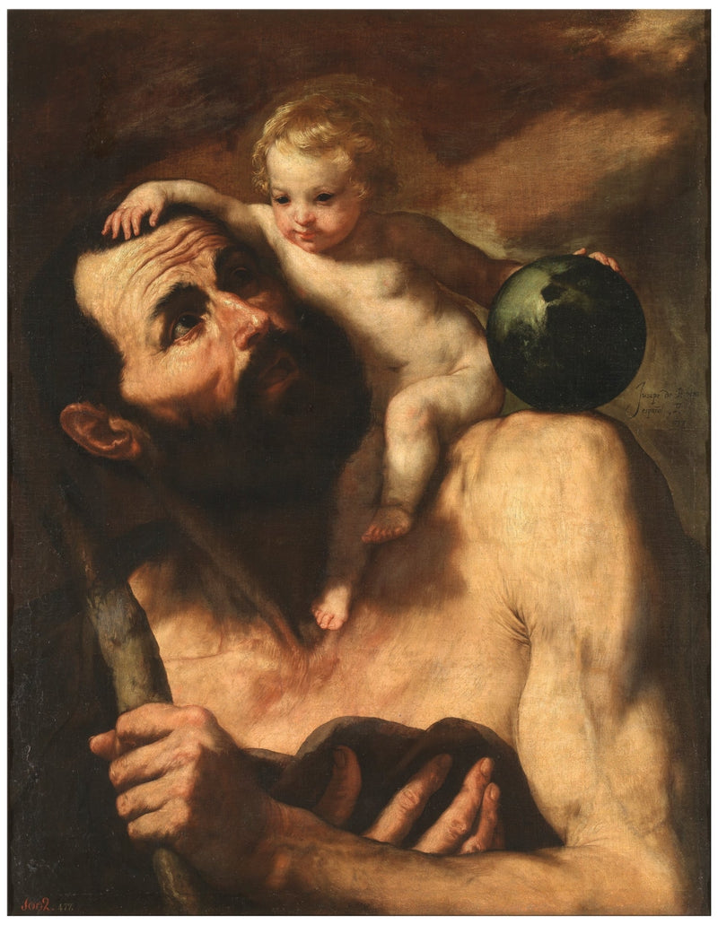 Heiliger Christophorus - Jusepe de Ribera