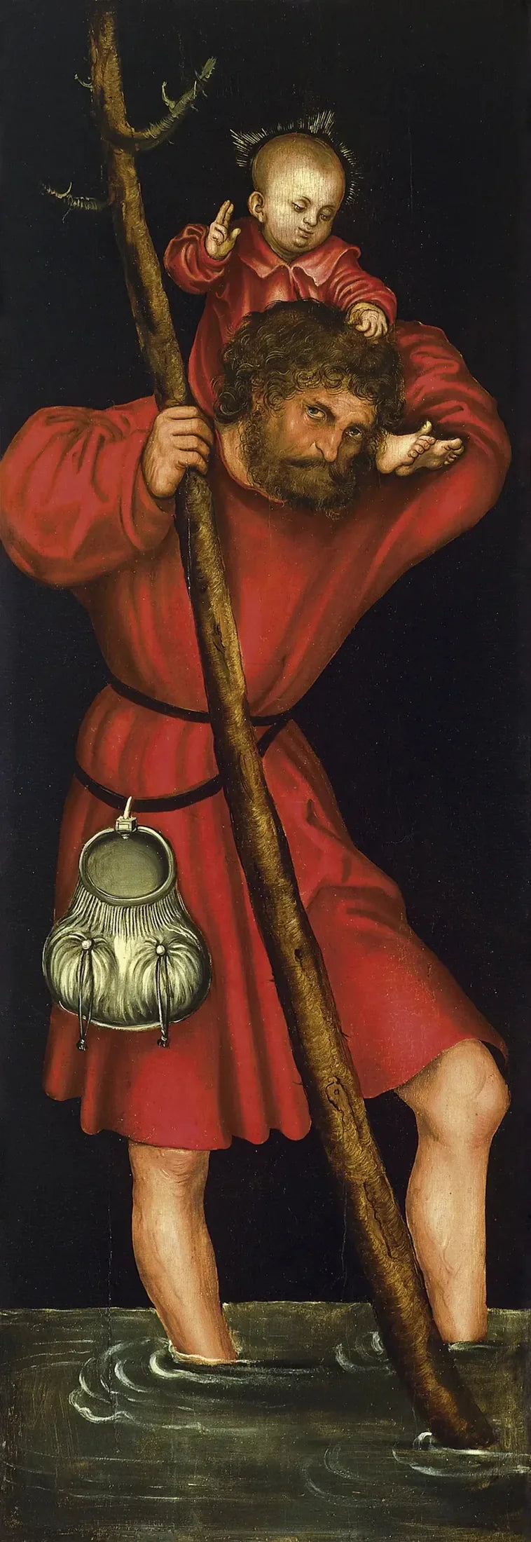 Heiliger Christophorus - Lucas Cranach der Ältere