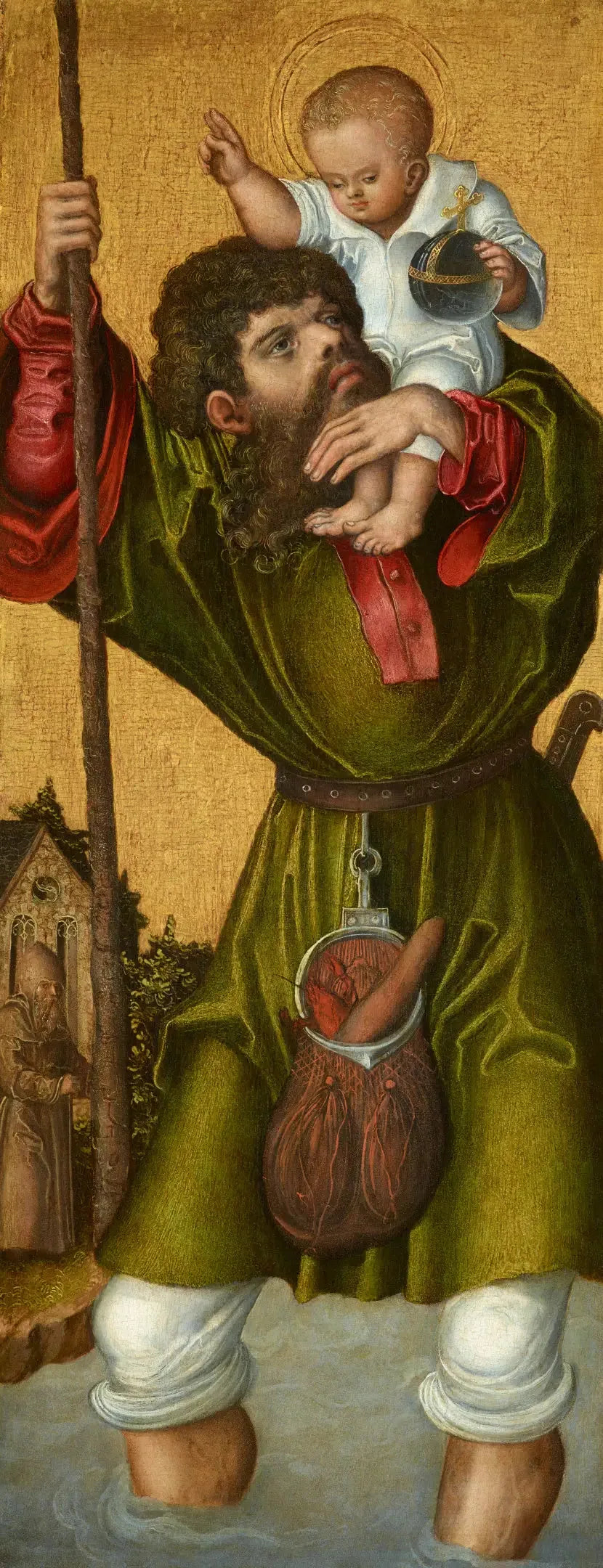 Heiliger Christophorus - Lucas Cranach der Ältere