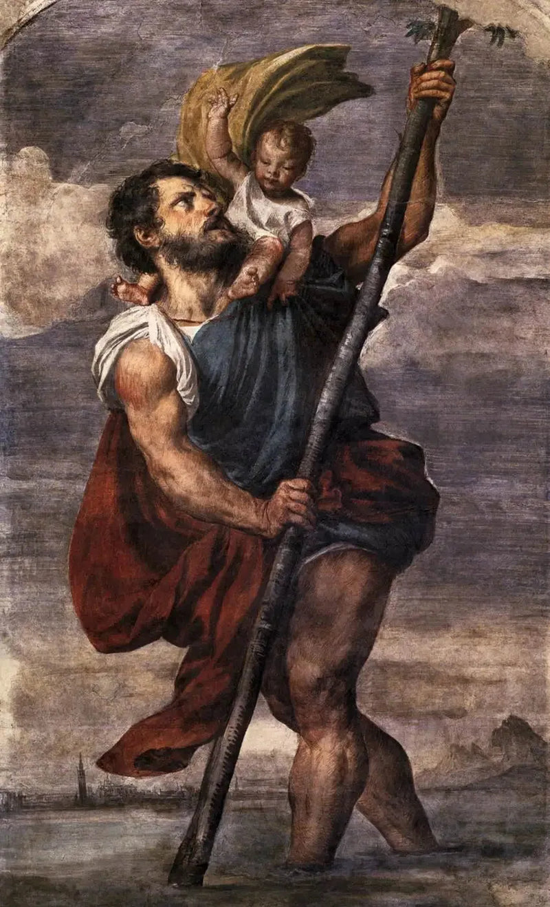 Heiliger Christophorus - Titian