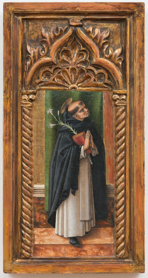 Saint Dominique - Carlo Crivelli image 1 reproduction artisanale de tableau