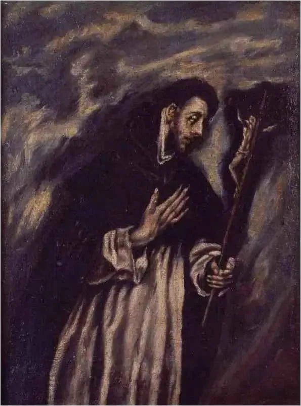 Saint Dominique im Gebet - El Greco