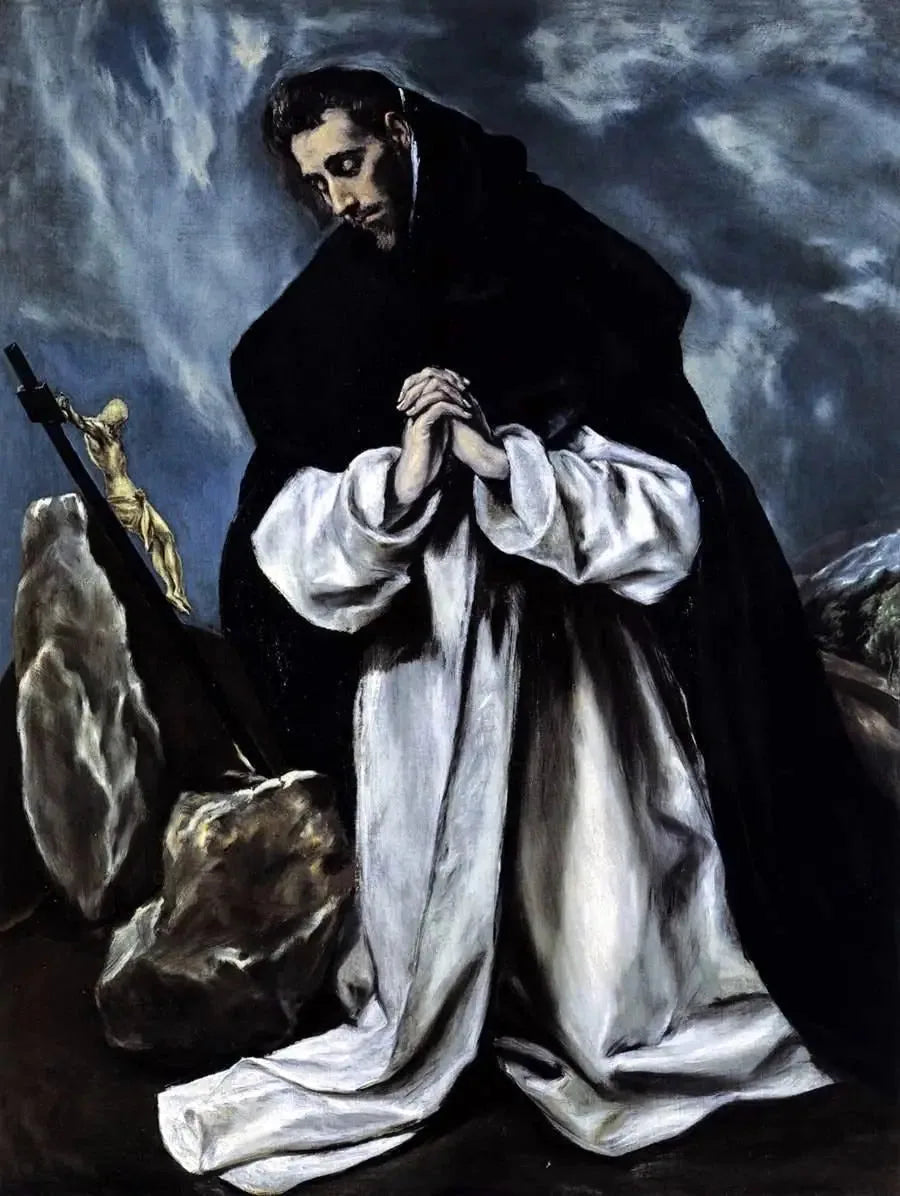 Saint Dominique im Gebet - El Greco
