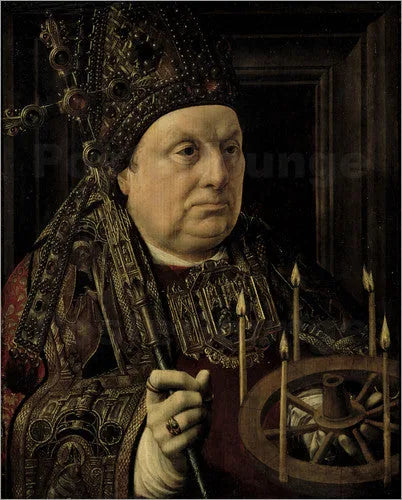 Heiliger Donatien. - Jan Gossaert