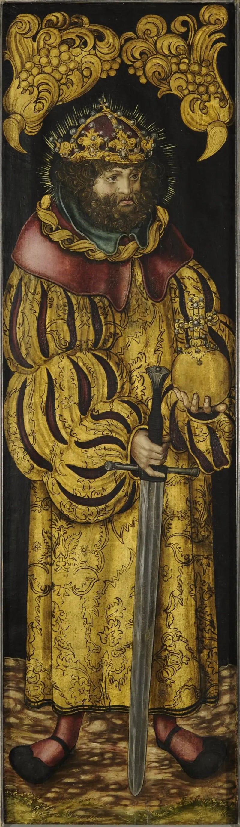 Saint Étienne, König von Ungarn - Lucas Cranach der Ältere