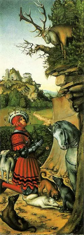 Heiliger Eustachius - Lucas Cranach der Ältere