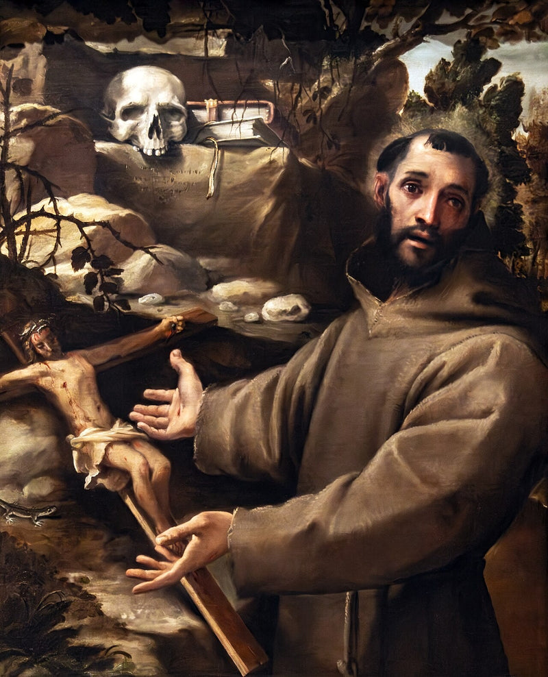 Heiliger Franziskus - Annibale Carracci