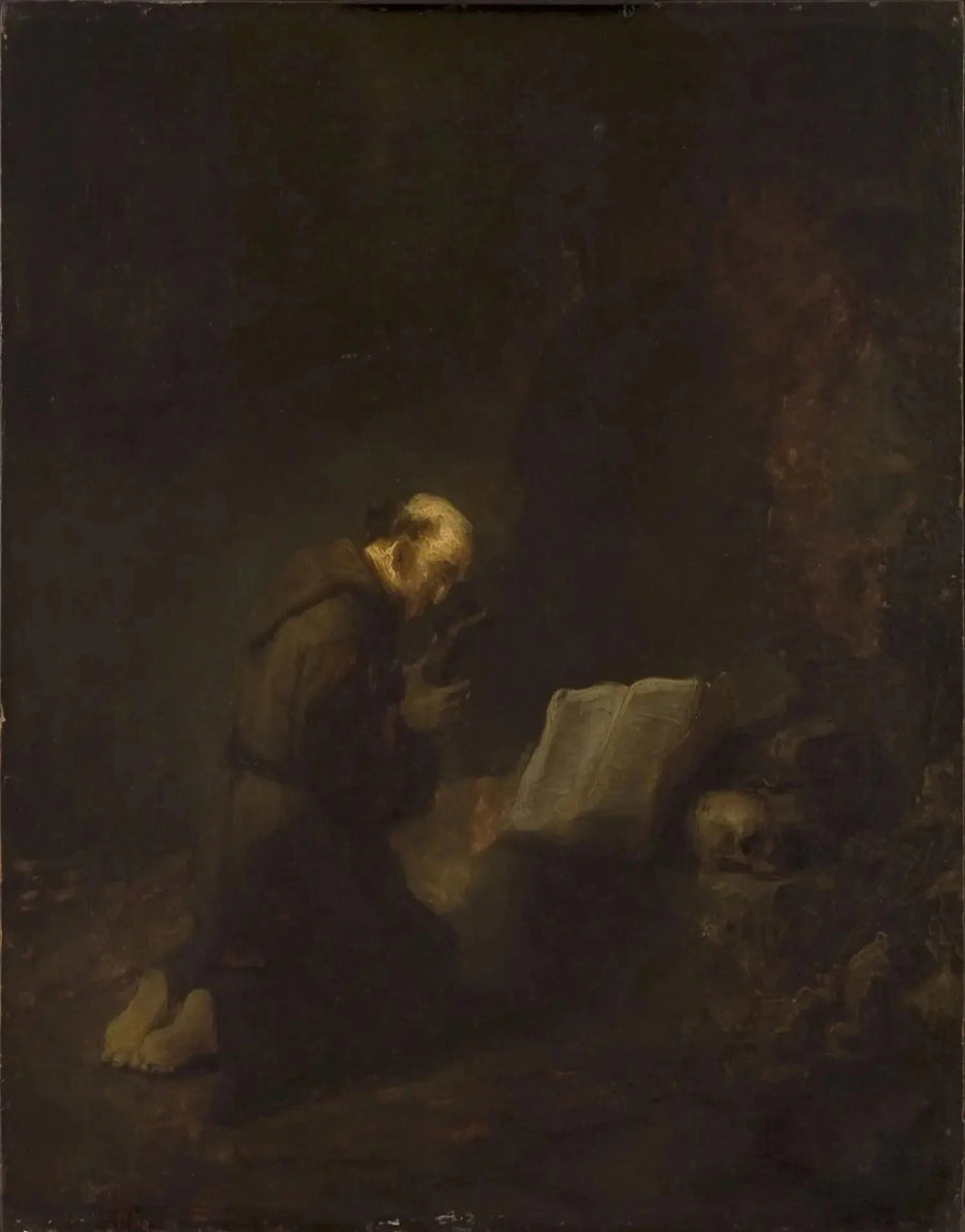 Der heilige Franziskus von Assisi im Gebet - Rembrandt