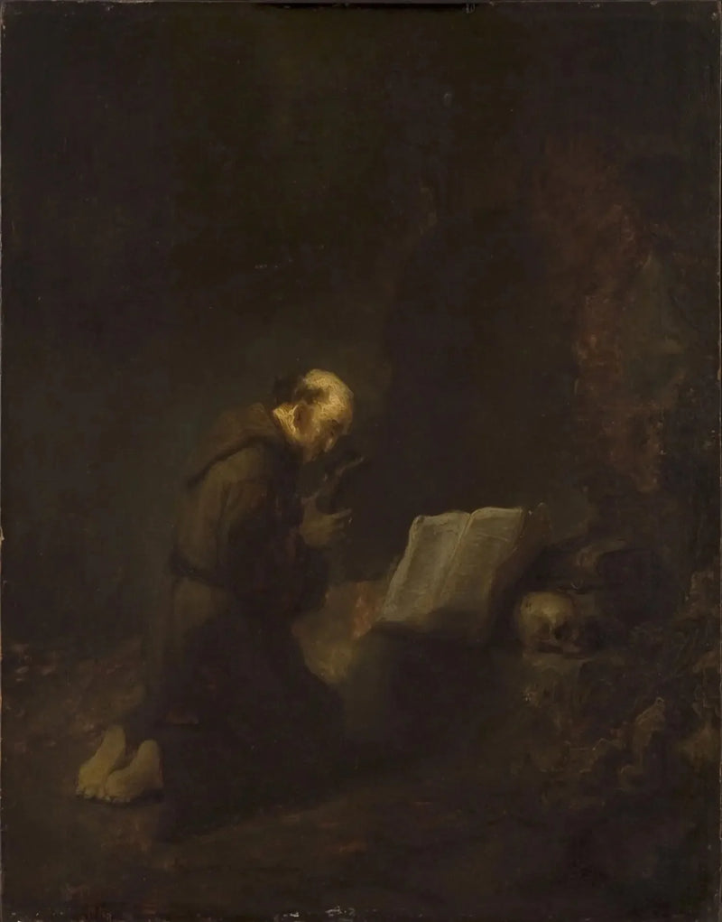 Der heilige Franziskus von Assisi im Gebet - Rembrandt