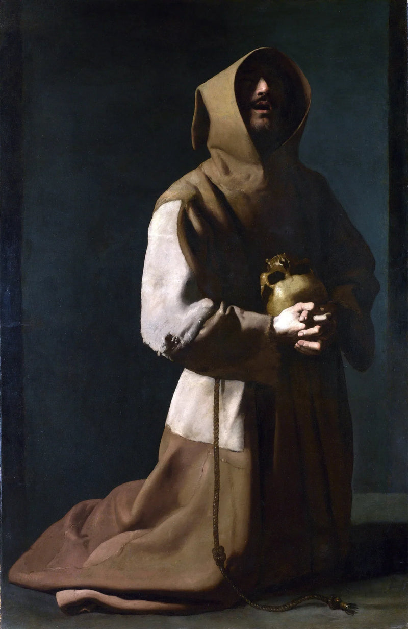Heiliger Franziskus in Meditation - Francisco de Zurbarán