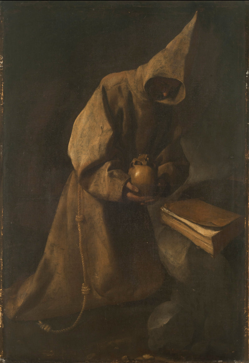 Franziskus im Gebet - Francisco de Zurbarán