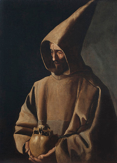 Franziskus im Gebet - Francisco de Zurbarán
