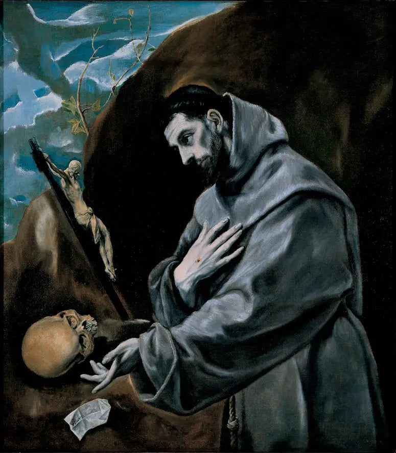 Saint François im Gebet - El Greco