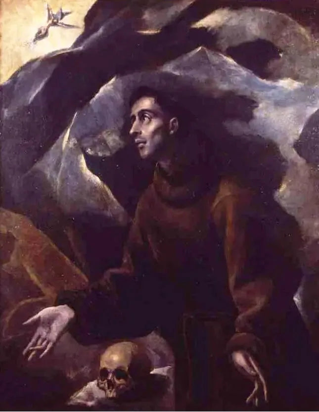 Saint François empfängt die Stigmata - El Greco