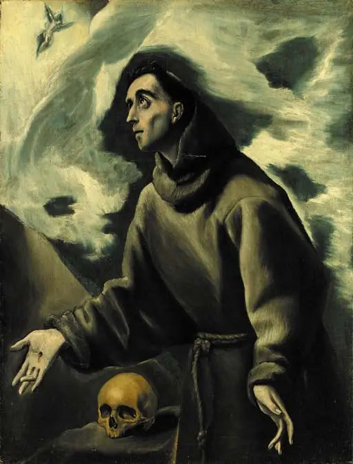 Saint François receivend die Stigmata - El Greco