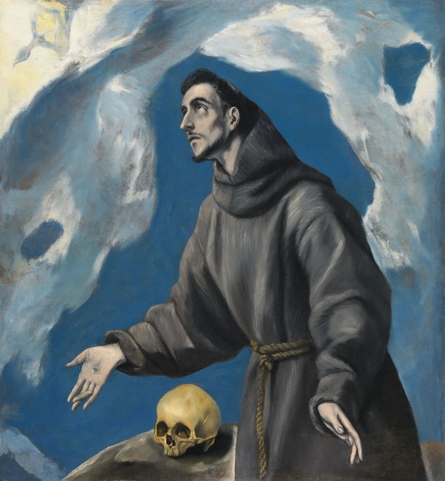 Saint François receivend die Stigmata - El Greco