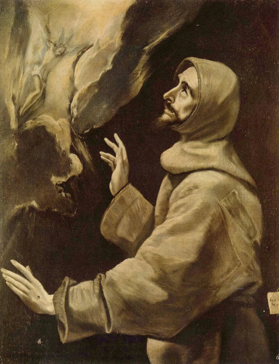 Saint François empfängt die Stigmata - El Greco