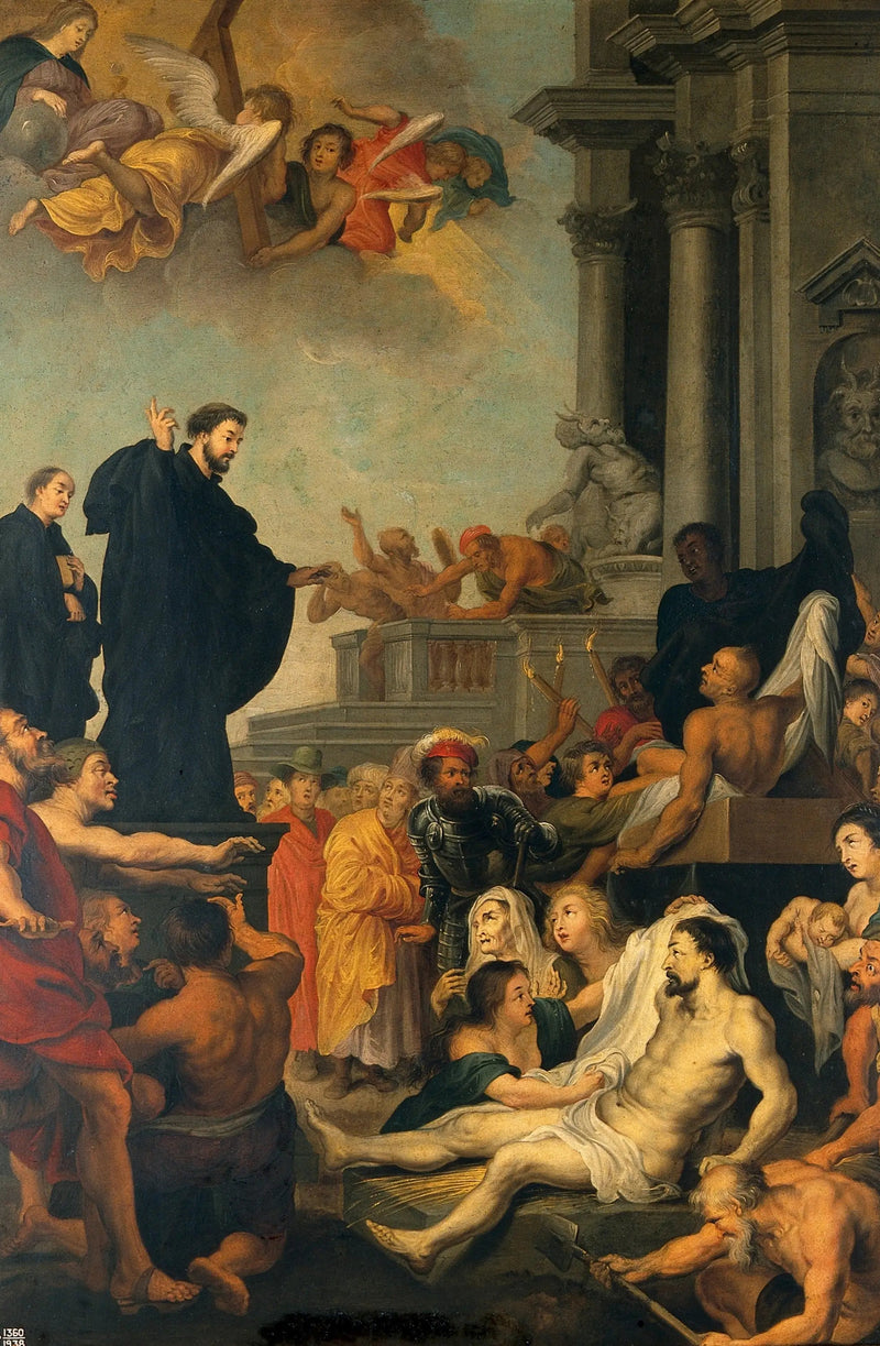 Heilige Franz Xaver Predigt und Heilung - Peter Paul Rubens