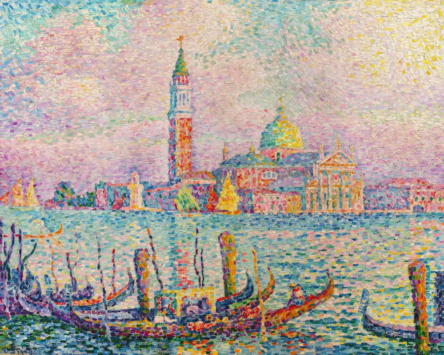 Saint-Georges. Sonnenuntergang (Venedig) - Paul Signac