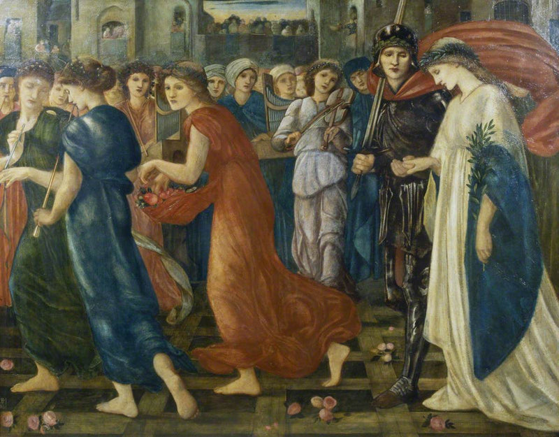 Sankt Georg und der Drache, Serie Nr. 7: Die Rückkehr - Edward Burne-Jones