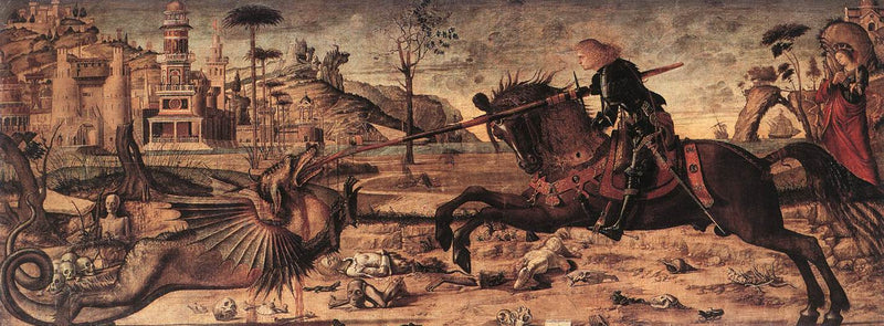 Sankt Georg und der Drache - Vittore Carpaccio