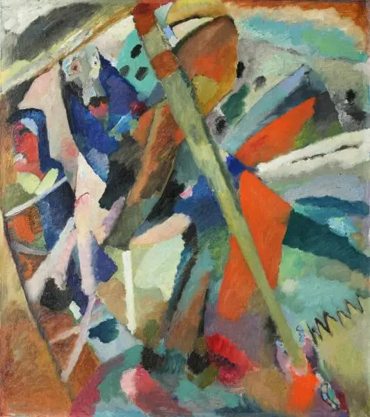 Sankt Georg (II) - Vassily Kandinsky