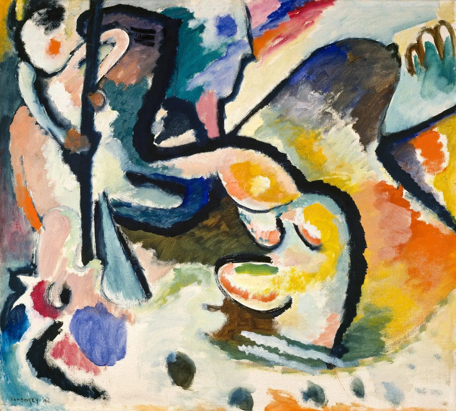 Sankt Georg III - Vassily Kandinsky