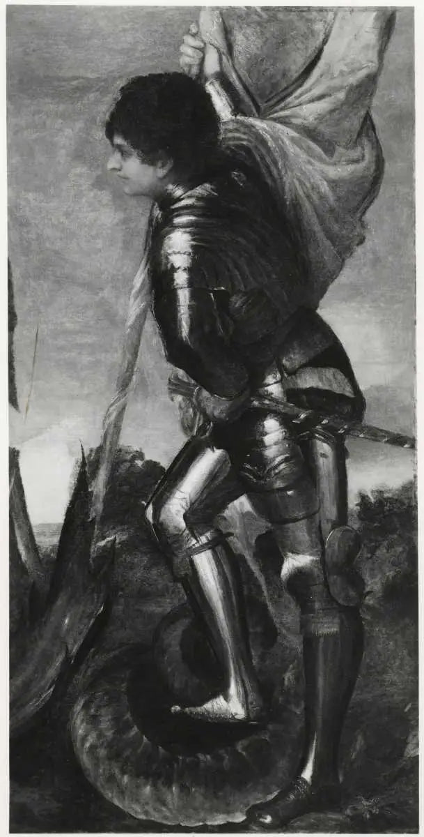 Saint Georges - Titian image 1 reproduction artisanale de tableau