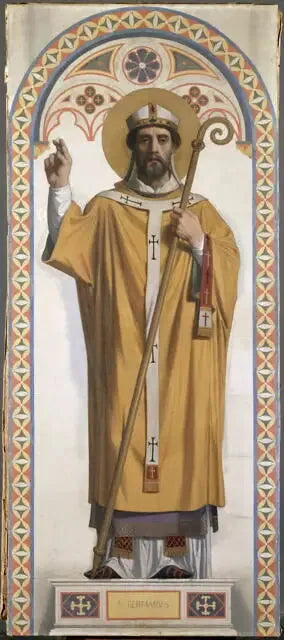 Sankt Germain, Bischof von Paris - Jean-Auguste-Dominique Ingres