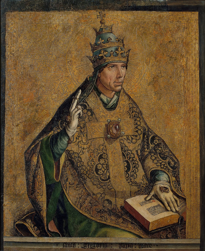 Papst Gregor der Große - Pedro Berruguete