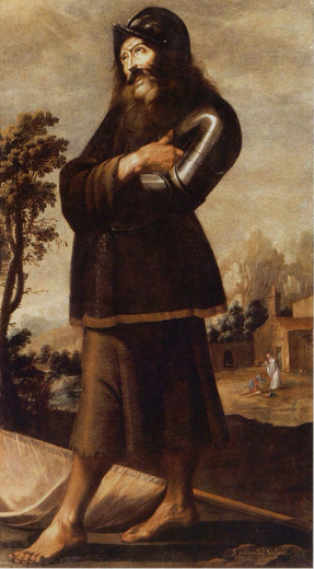Saint Guillaume d’Aquitaine - Francisco de Zurbarán - Alpha Reproduction