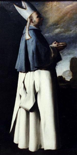 Saint Hugues, Bischof von Grenoble - Francisco de Zurbarán