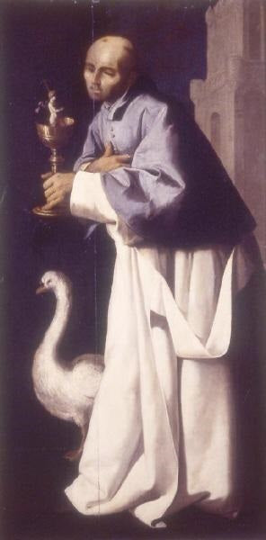 Saint Hugues, Bischof von Lincoln - Francisco de Zurbarán