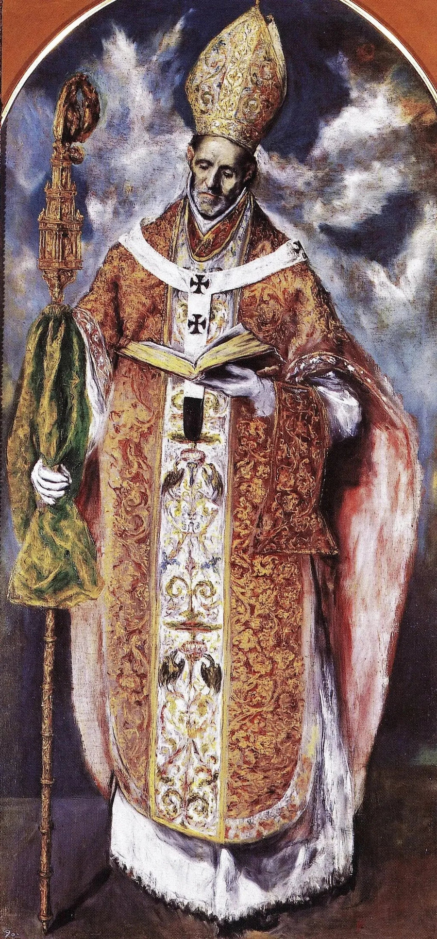 Heilige Ildefons von Toledo - El Greco