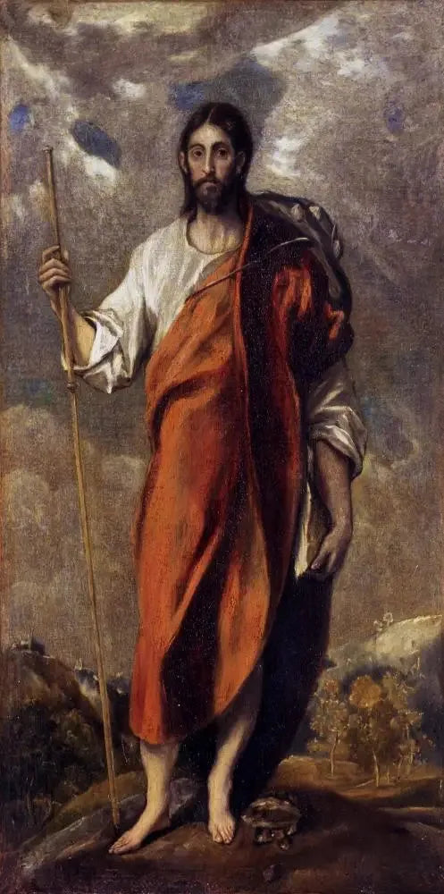 Saint Jakobus als Pilger - El Greco