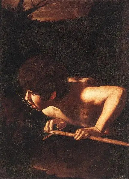 Johannes der Täufer am Brunnen - Caravaggio